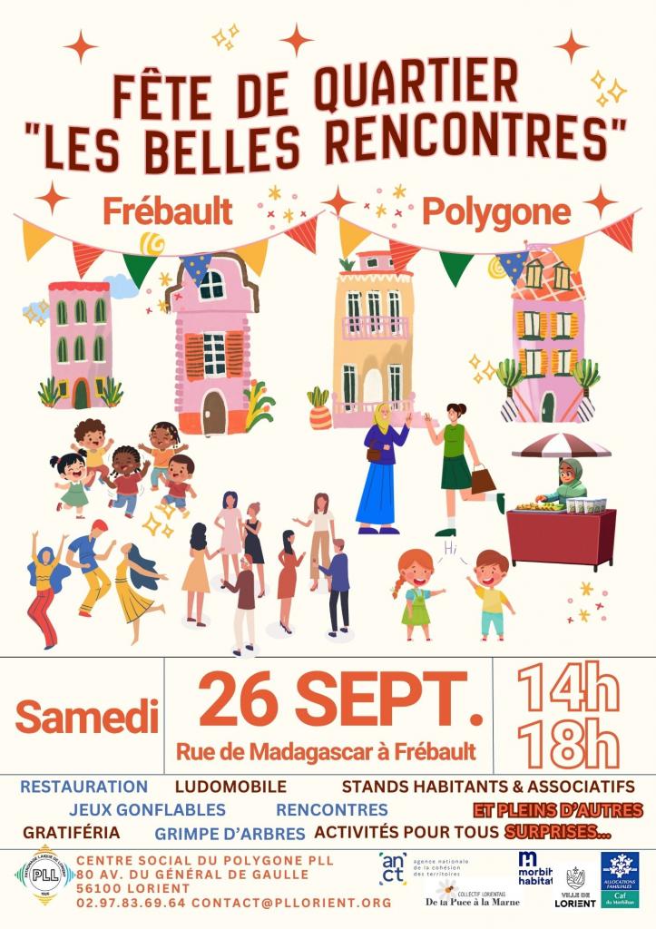 Fête de quartier le samedi 26 septembre