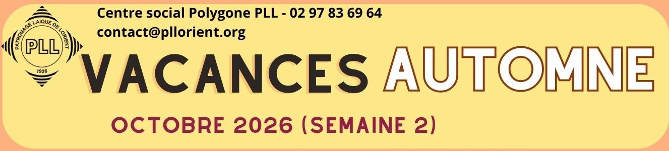 Automne 2026 – Le programme des vacances